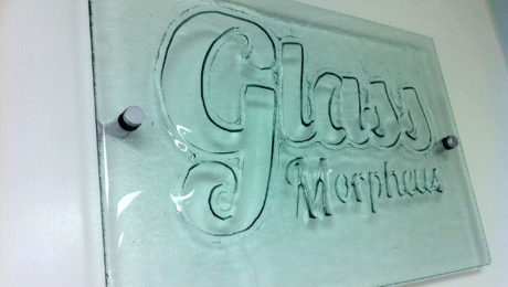 Morpheus Glass Sign